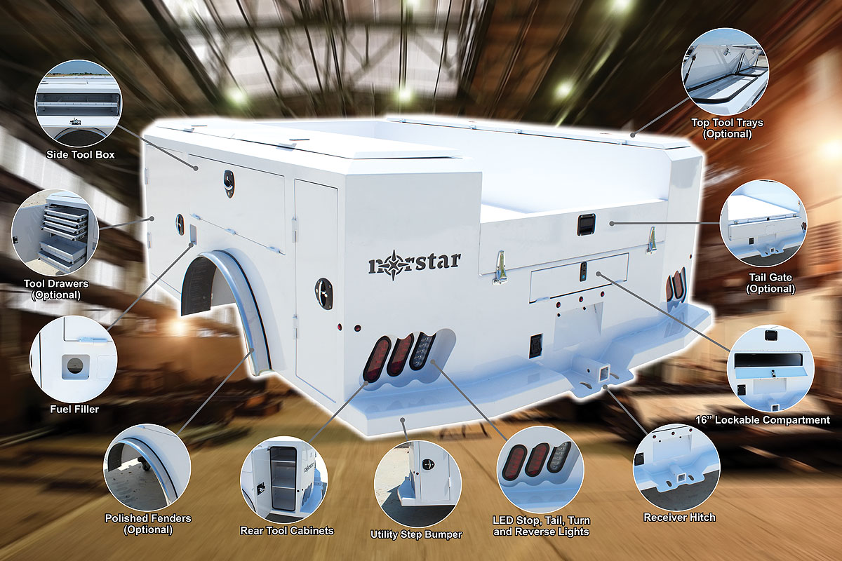 Service Body (w/ Toolboxes) Load Trail Trailers For sale Utility