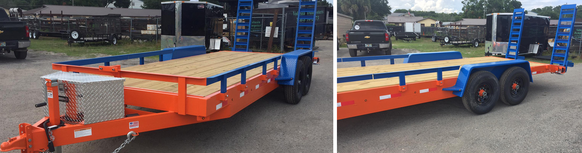 Home Amp Trailers Enclosed Cargo and landscaping trailers in DeLand FL