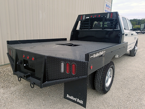 Flatbed at CSH Trailers in Westphalia, Missouri