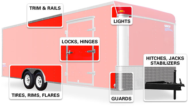 Parts | Trailers in Columbus Ohio | Concession Vending ... wells cargo wiring 