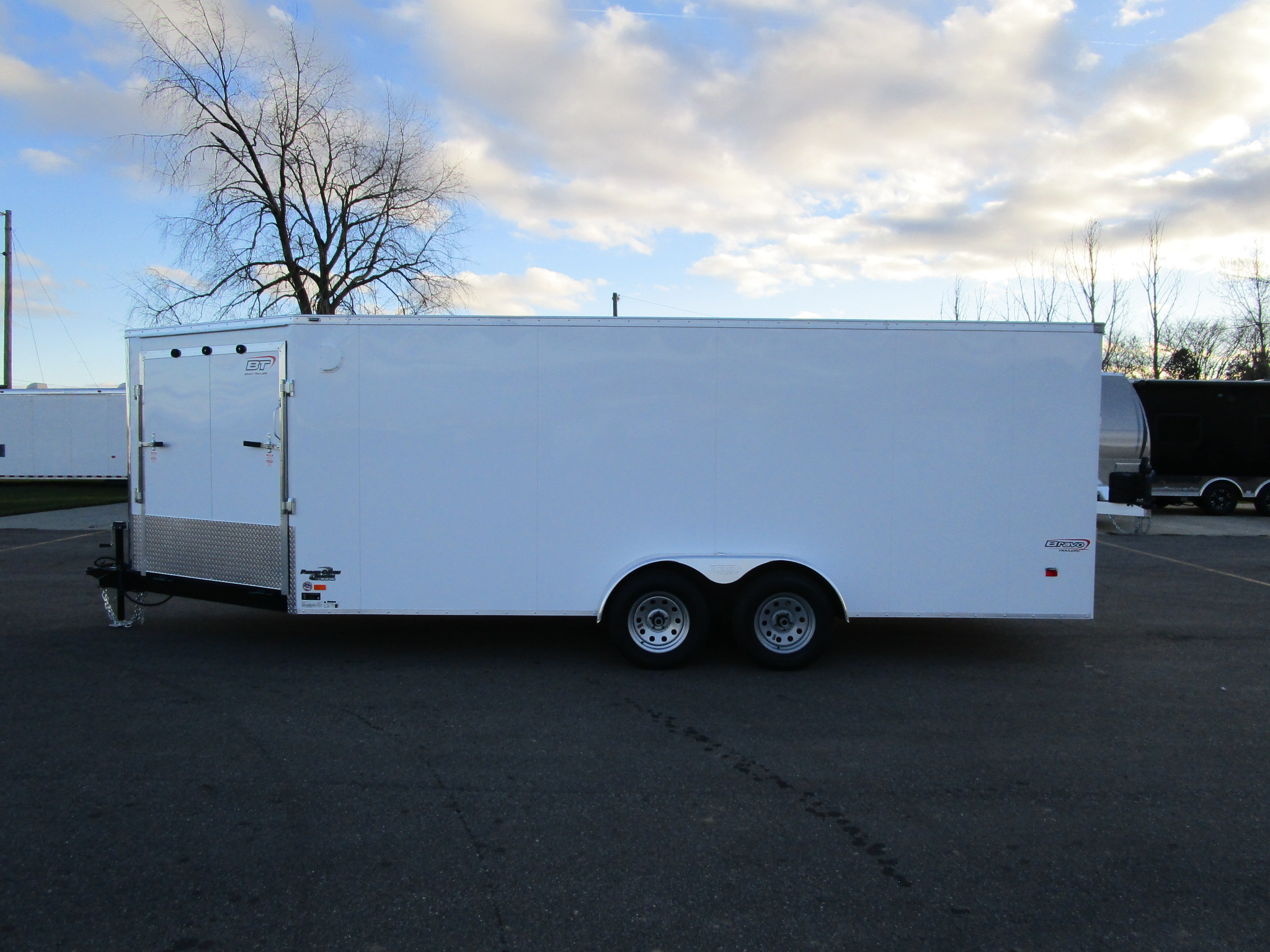 Steel Snowmobile / ATV Custom Enclosed and Open Trailers