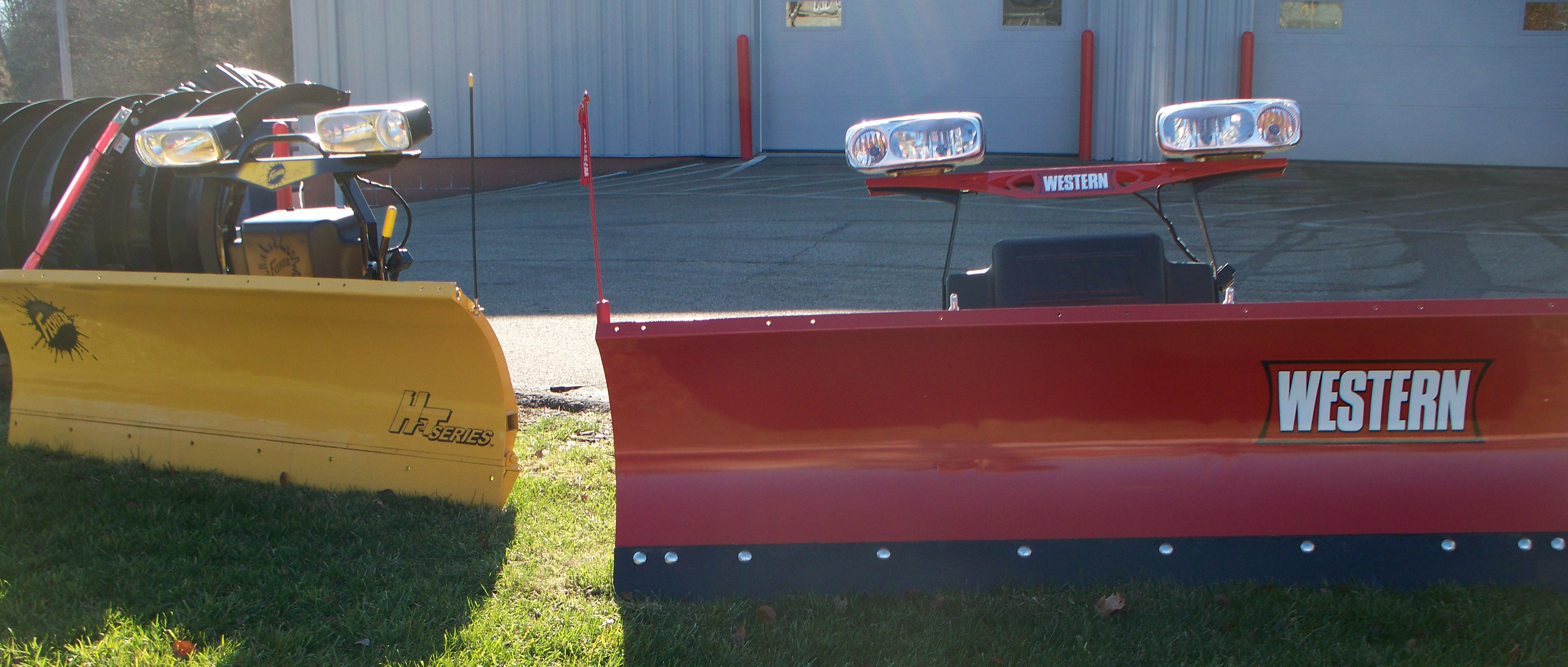 Home Push N Pull Pittsburgh area Snow plow, salt spreader, and