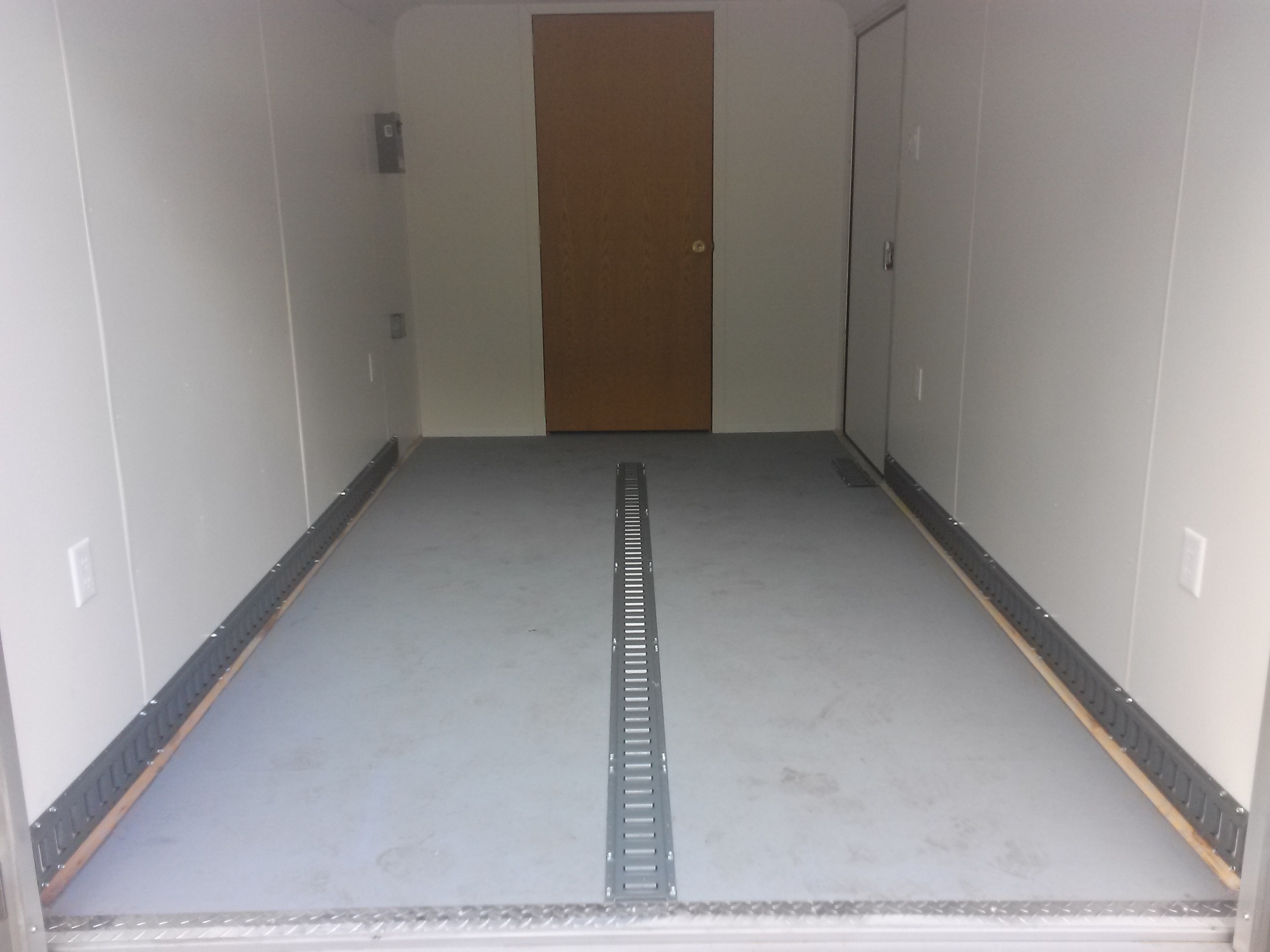 Blower Rack - Enclosed Trailer